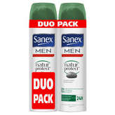 Sanex men déodorant nature protect normal 2x200ml