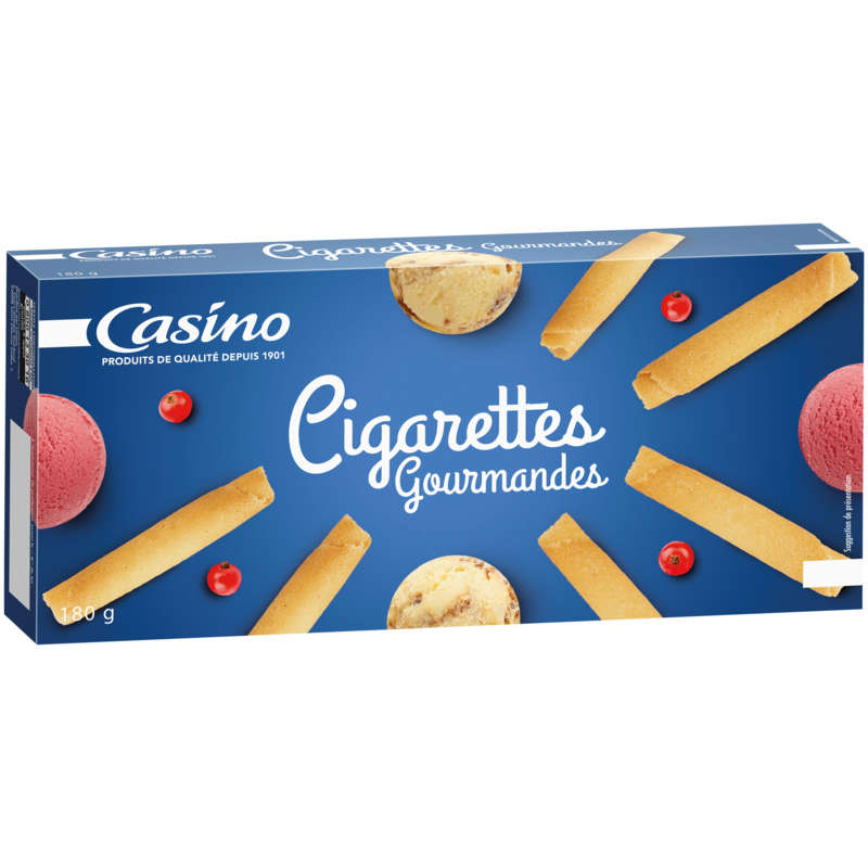 Cigarette gourmande - Biscuit