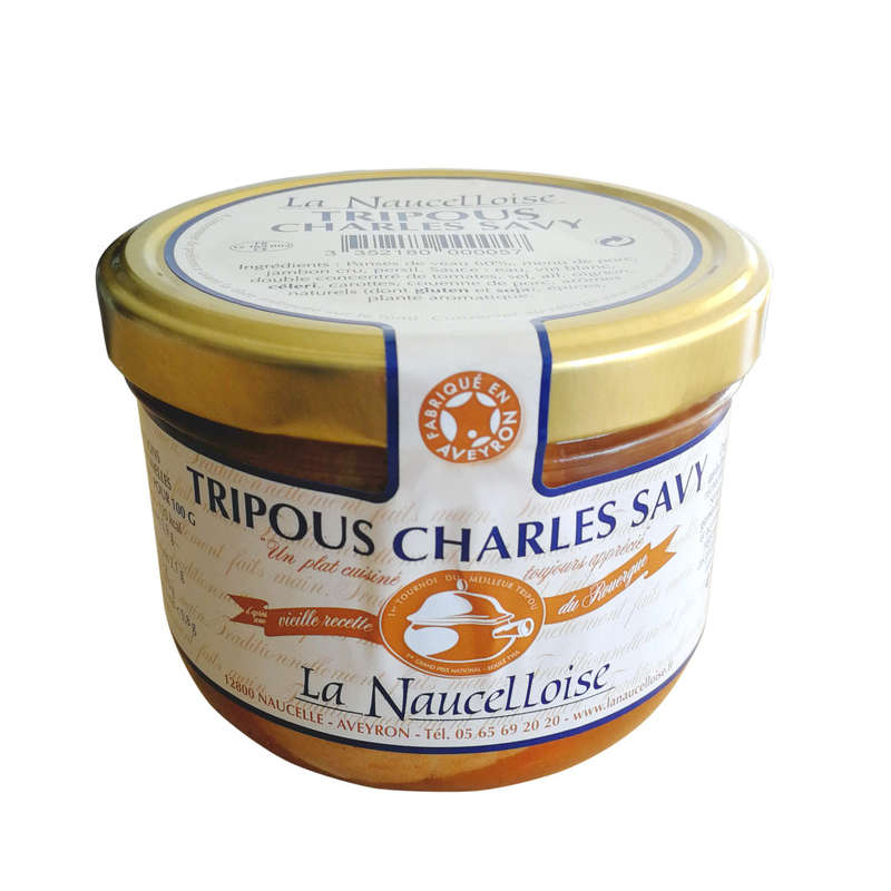 LA NAUCELLOISE Tripoux recette Charles Savy - Produit région...