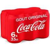Coca cola btes 6x33cl