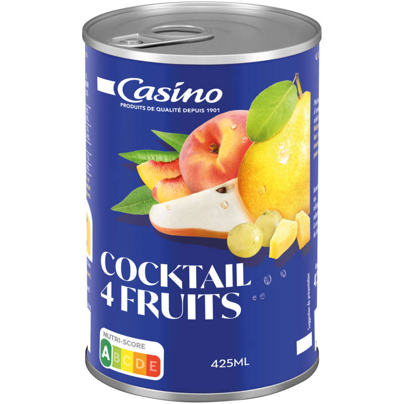 CASINO Cocktail 4 fruits - Au sirop