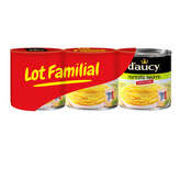 D'Aucy haricots beurre extra fins 3x220g familial