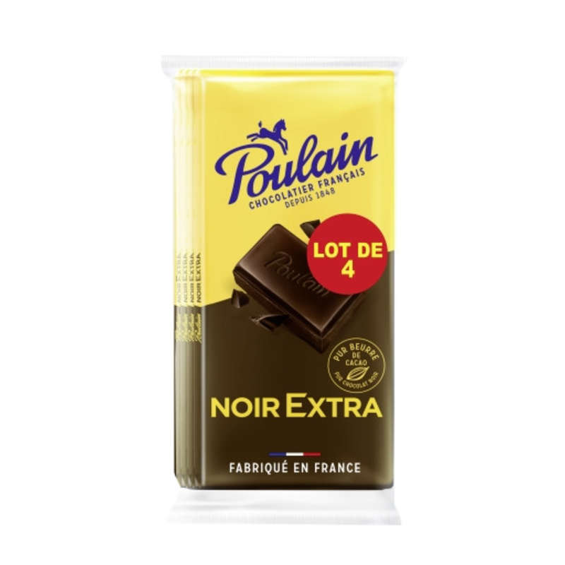 POULAIN Tablettes de chocolat - Noir Extra