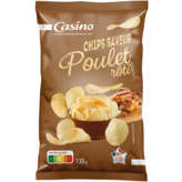 CASINO Chips craquantes - Poulet rôti 135g