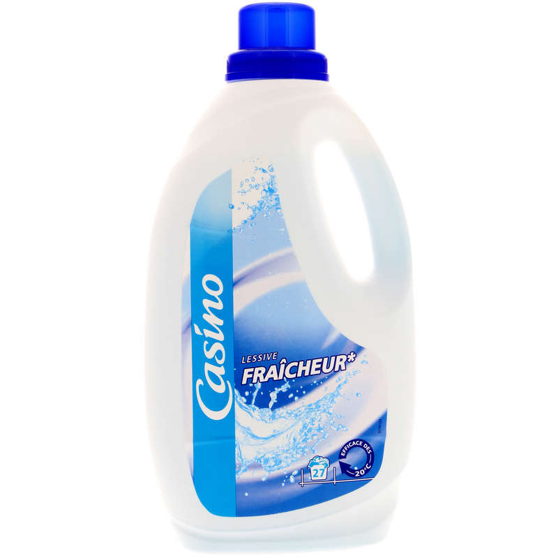 CASINO Lessive liquide - Fraîcheur - 27 lavages
