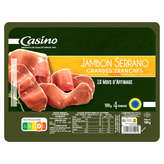 CASINO Grande tranches - Jambon serrano - Typé et