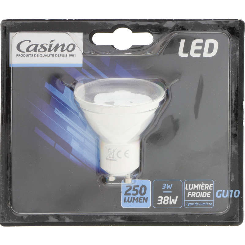 Ampoule LED - Spot - 35w - 250 Lumen - GU10 - Lumièr...