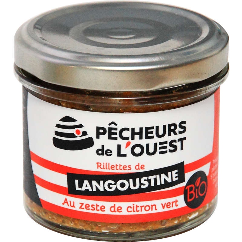 PECHEURS DE L'OUEST Rillettes de langoustine - Au zeste de c...