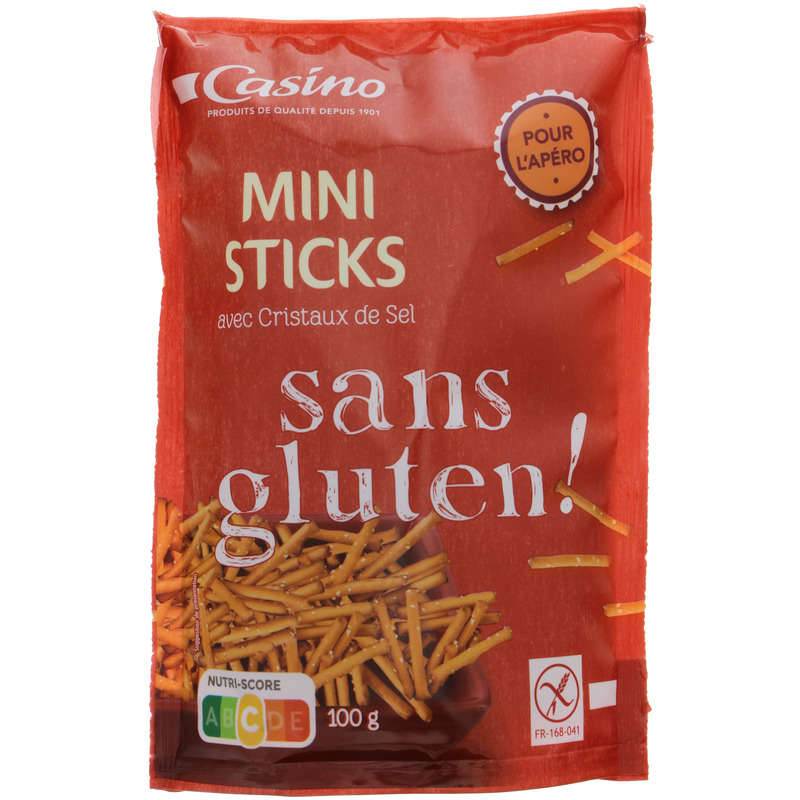 Mini sticks - Biscuits apéritifs - Sans gluten