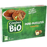 CASINO BIO Moelleux - Noisettes - Au sucre de cann