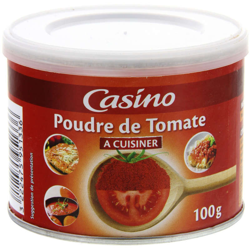 CASINO Poudre de tomate à cuisiner 100g