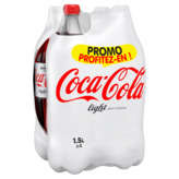 COCA COLA Light Soda cola avec édulcorant 4x1,5l