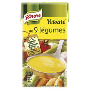 Knorr, Soupe velouté aux 9 légumes,...