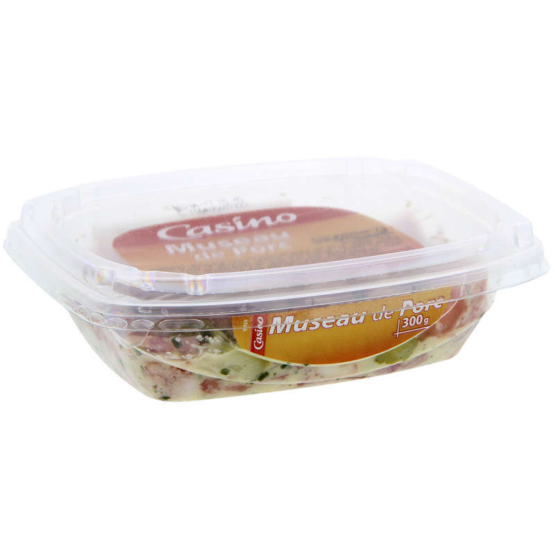 CASINO Salade de museau - De porc
