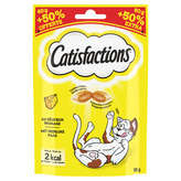 Catisfactions Aliment au fromage pour chats et chatons le sachet de 60 g