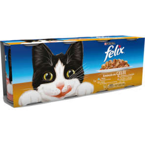 Félix, Emincés en gelée pour chat...