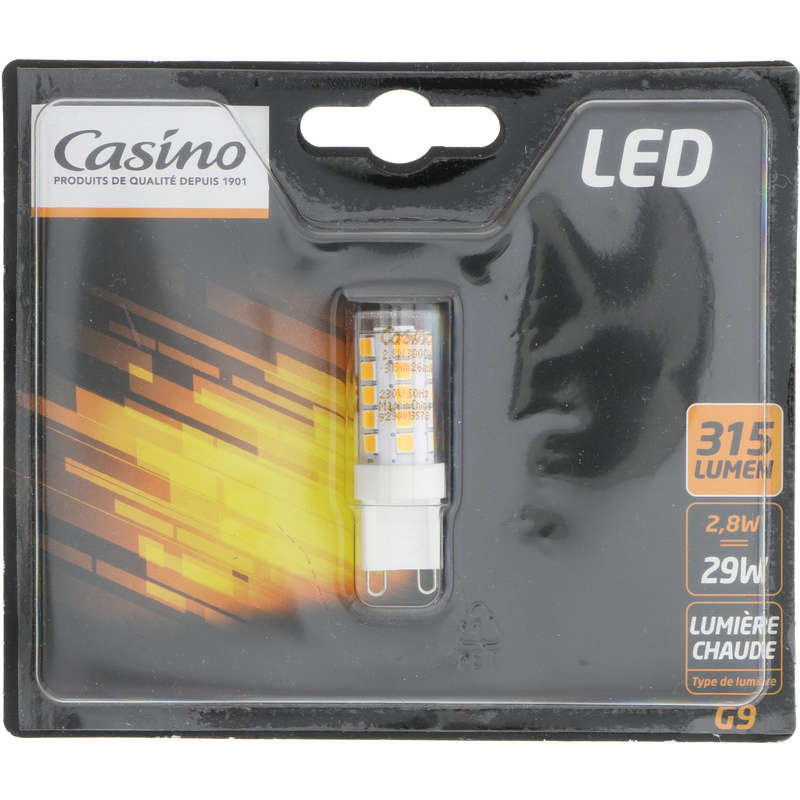 Ampoule LED - 35w - 315 Lumen - G6 - Lumière chaude