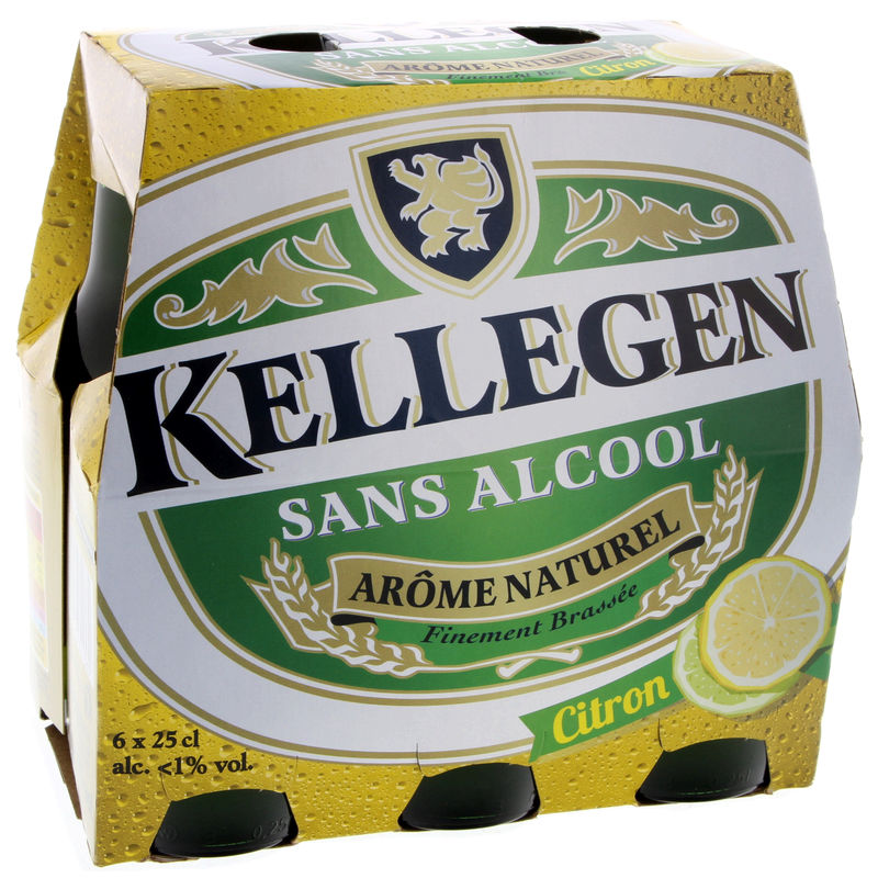 KELLEGEN Bière - Sans alcool - Arôme naturel citron