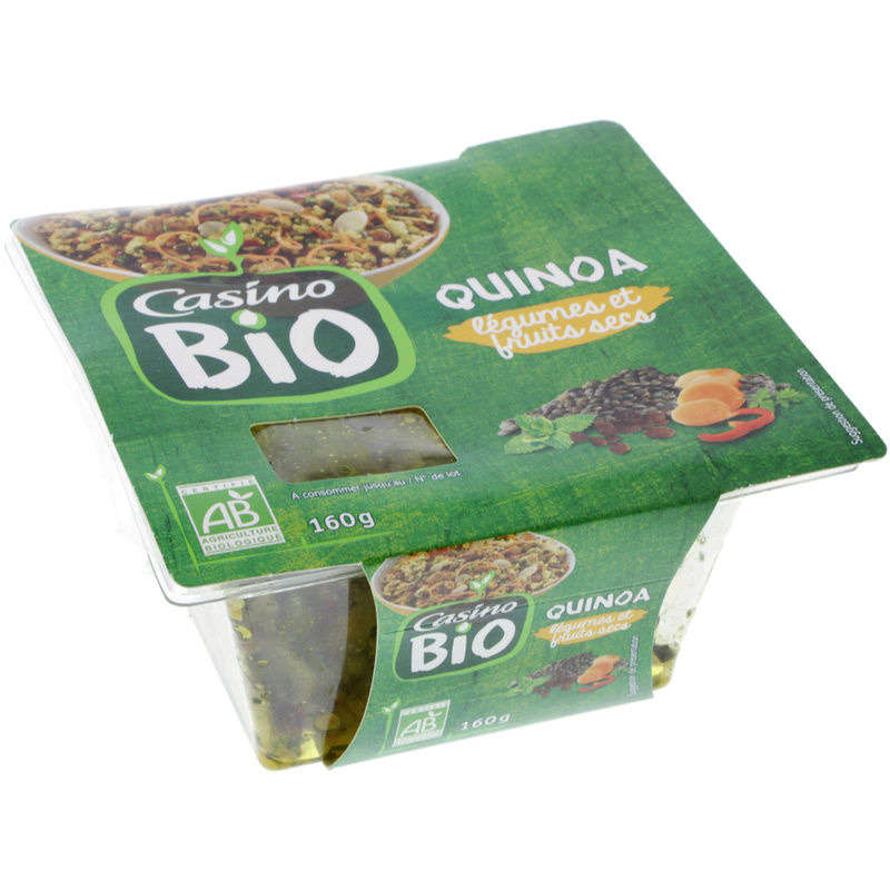 Salade de quinoa aux legumes et fruits secs - Biol