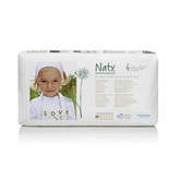 Nature Babycare Couches Écologiques Jetables Pack Economique - Taille 4 + Maxi Plus 9-20 kg - pack de 44 couches