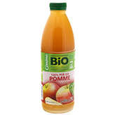 CASINO BIO 100% pur jus - Pomme - Bouteille - Biol