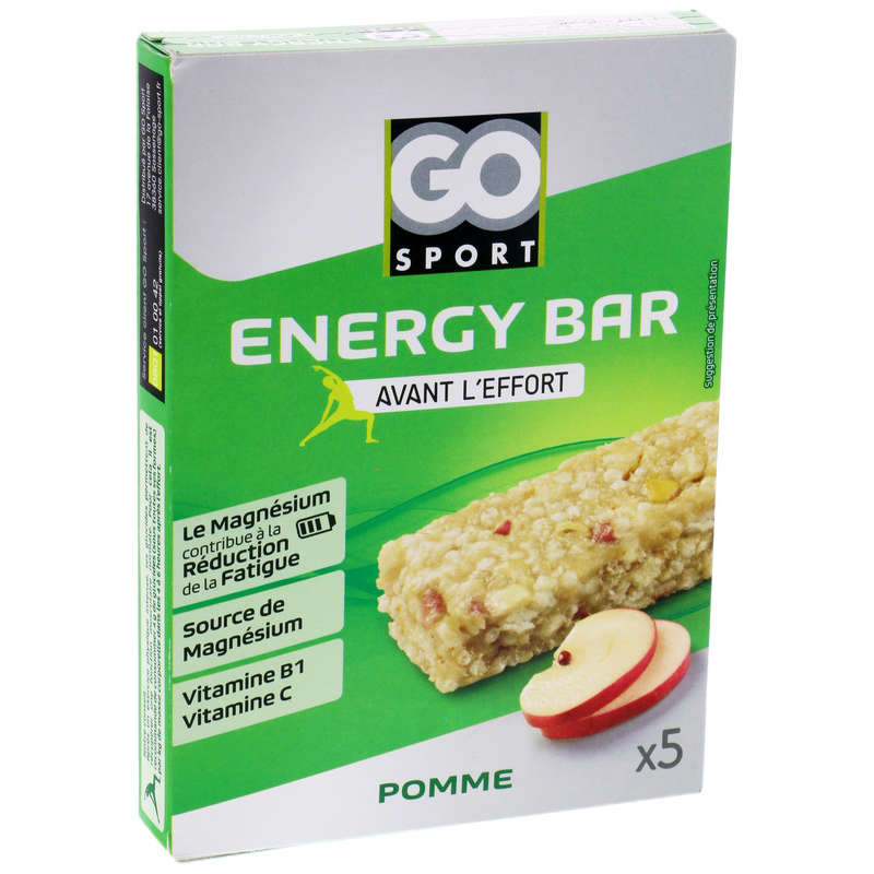 Energy bar - avant l'effort - Pomme
