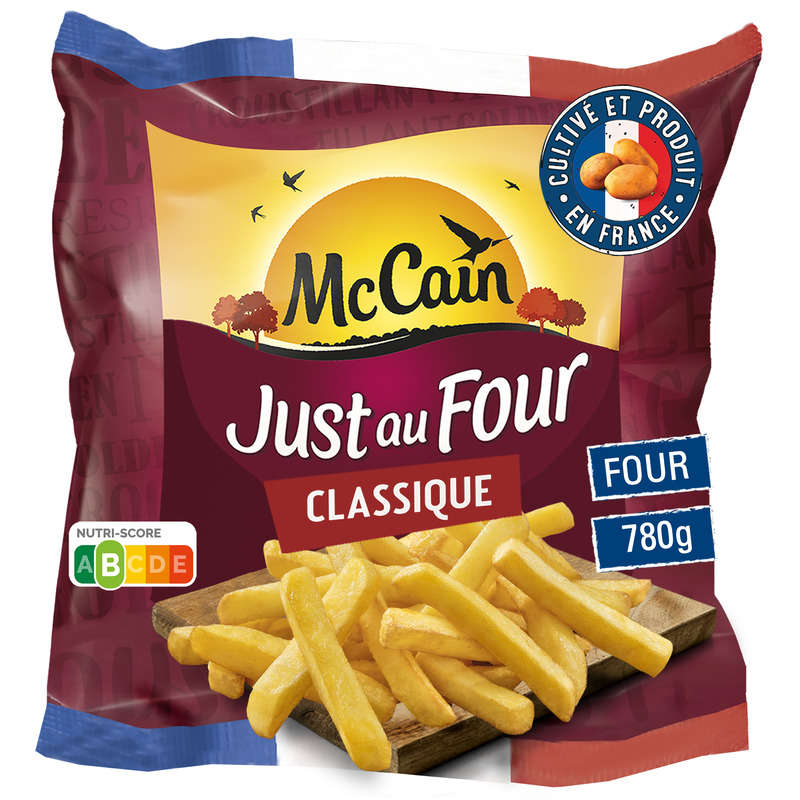 MC CAIN Just au Four - Classiques - Frites surgelées