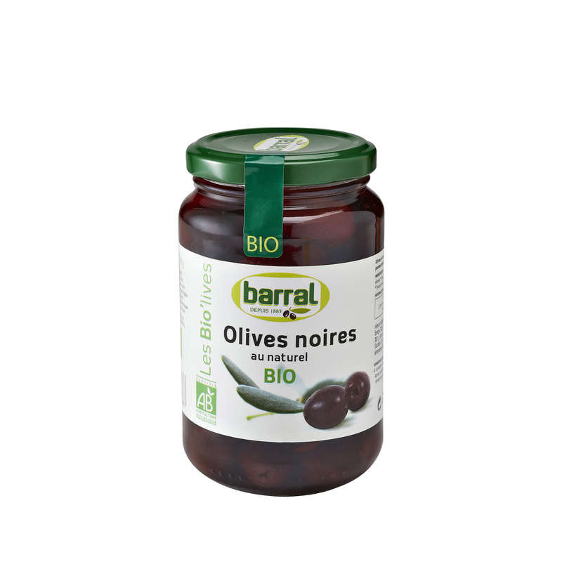 CASINO Bio - Olives noires entières - Biologique