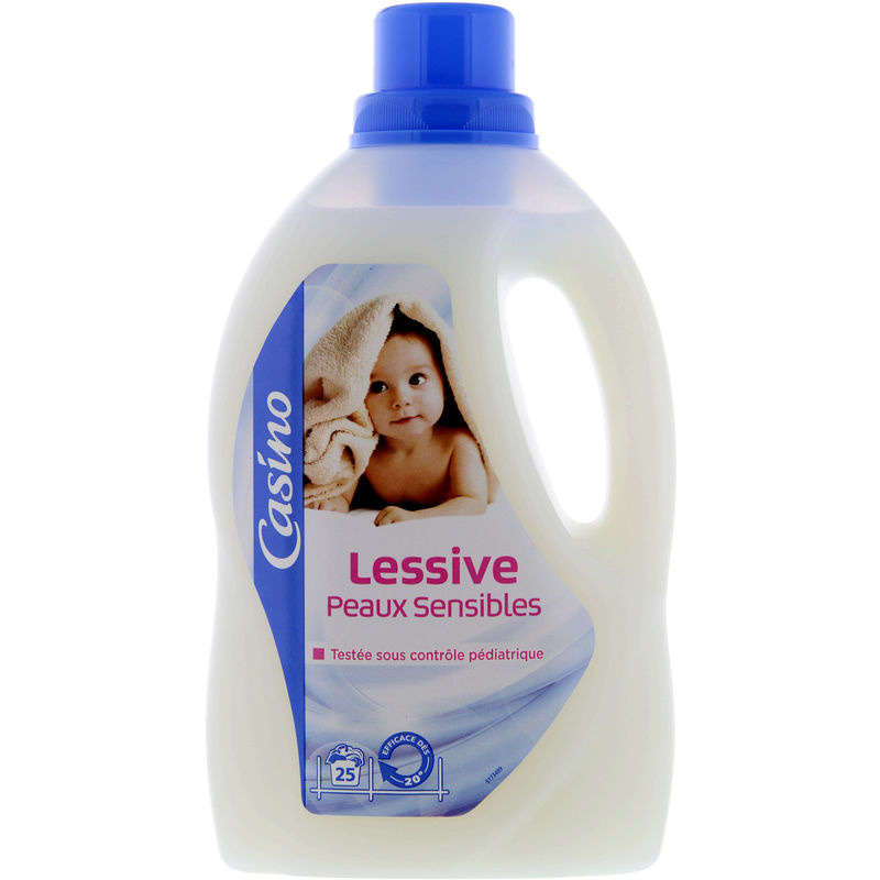 Lessive liquide pour peaux sensibles - 1.5 l