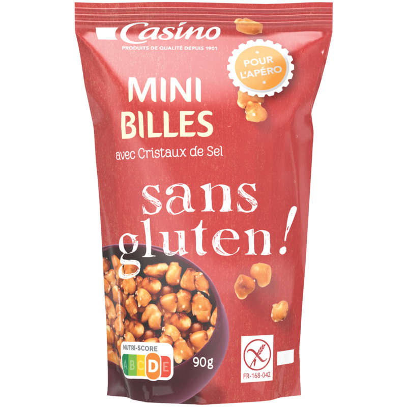 Mini billes - Biscuits apéritifs - Sans gluten
