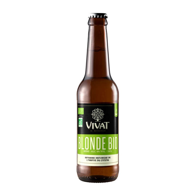 Bière blonde bio Vivat