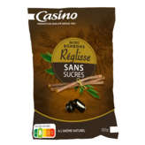 CASINO Bonbon sans sucre reglisse 150g