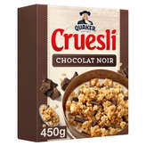 Céréales Cruesli Chocolat noir Quaker