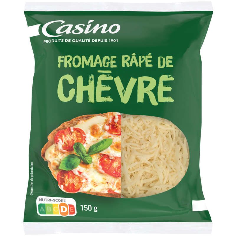 CASINO Fromage râpé - Chèvre