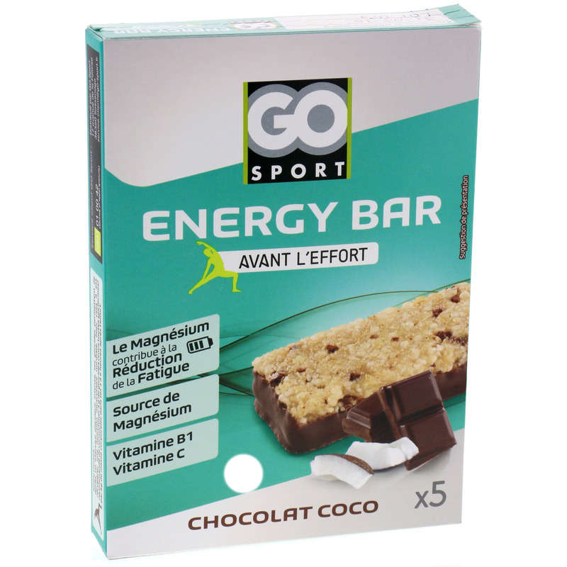 Energy bar - avant l'effort - Chocolat Coco