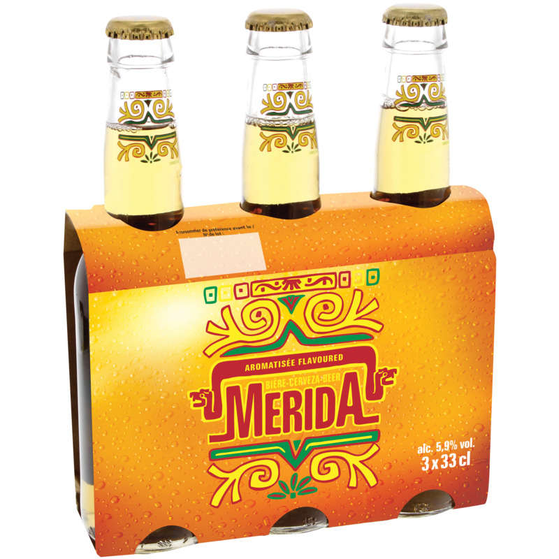 MERIDA Bière blonde - A la tequila - Bouteille - Alcool 5,9%...