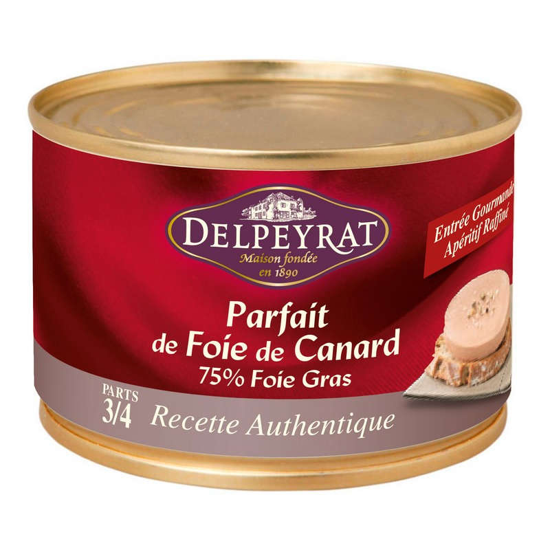 Parfait de foie de canard - 75 % foie gras