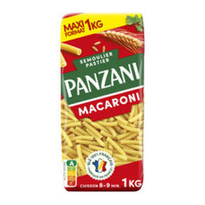 Panzani, Macaroni, le paquet de 1kg