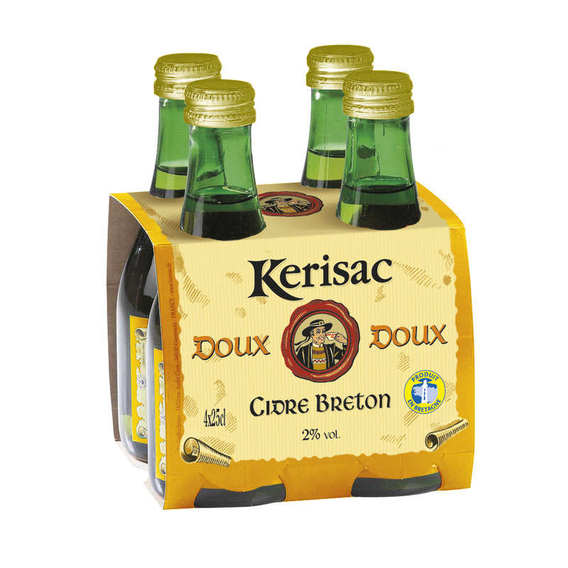 Loic Raison - Cidre breton doux 2% 4x25cl