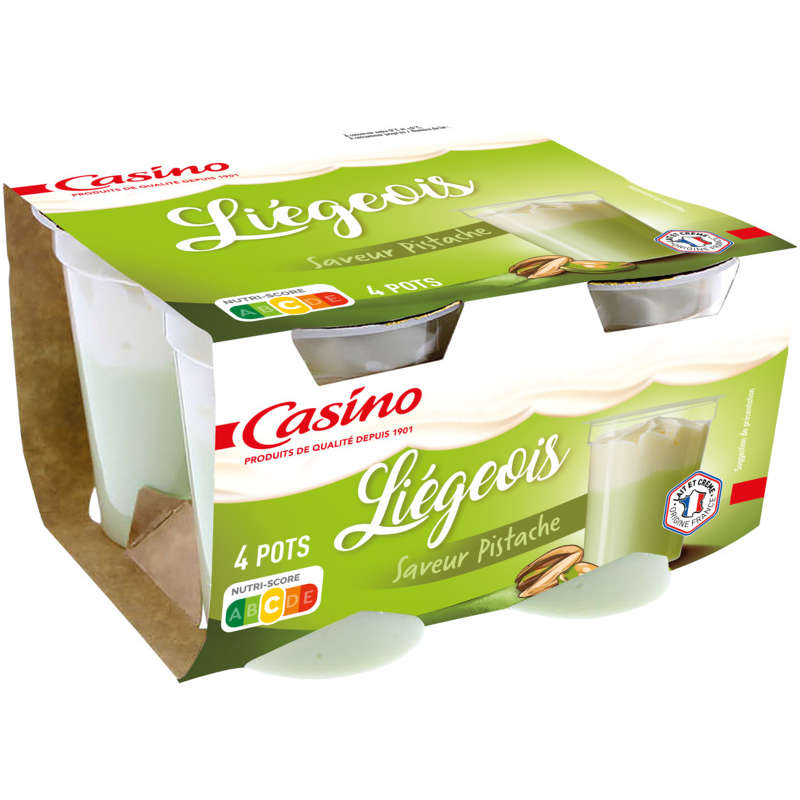 CASINO Liégeois - Saveur pistache