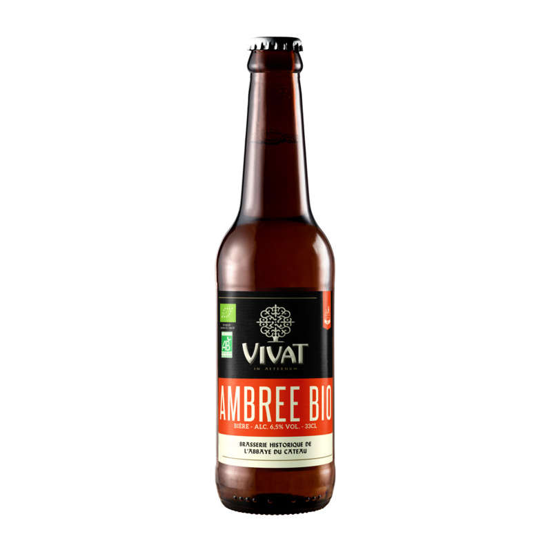VIVAT Ambrée bio - Bière - Biologique - 6,5% vol