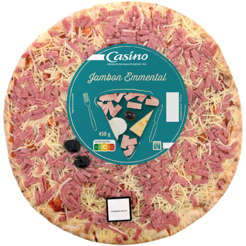 CASINO Pizza - Jambon - Emmental