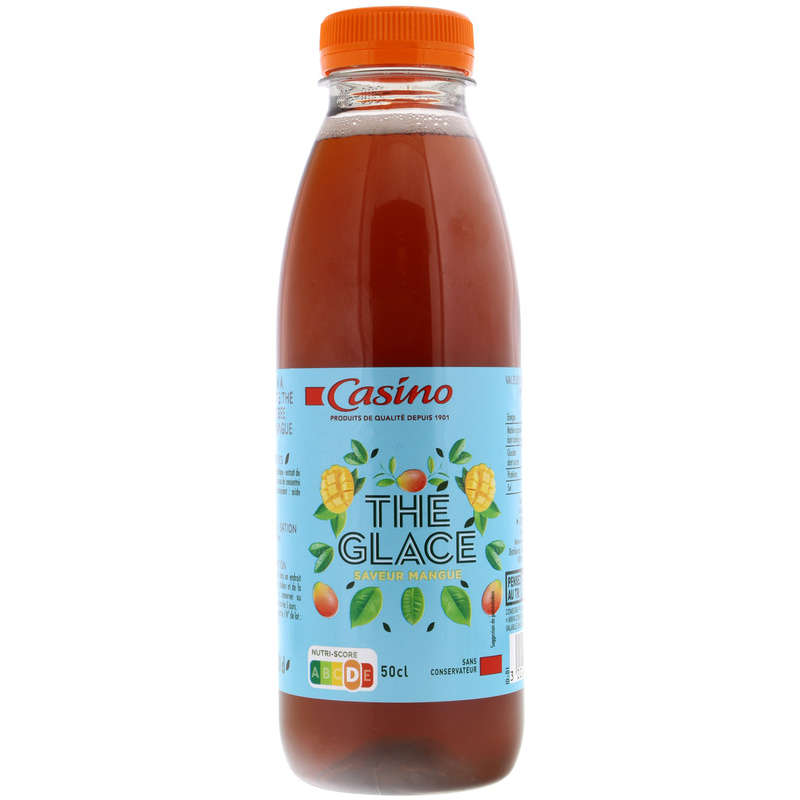 CASINO Thé glacé - Saveur mangue