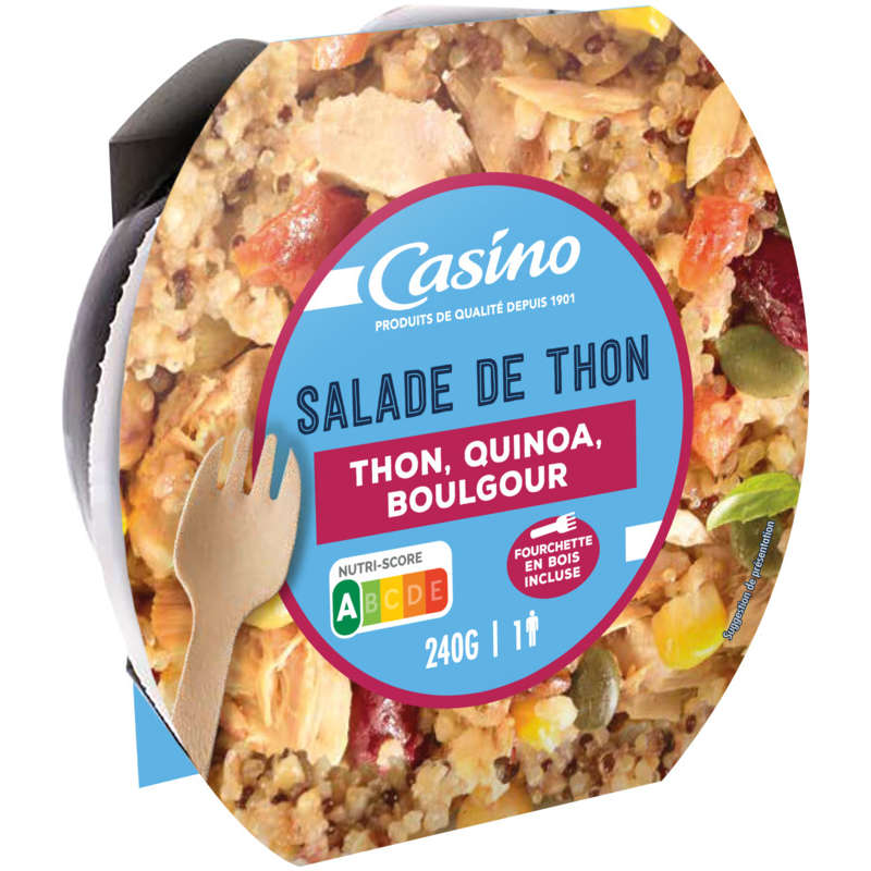 Salade de thon - Quinoa - Boulgour - Fourchette inclu...