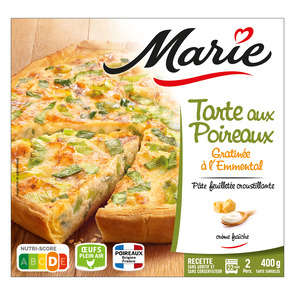  MARIE Tarte aux poireaux aux...