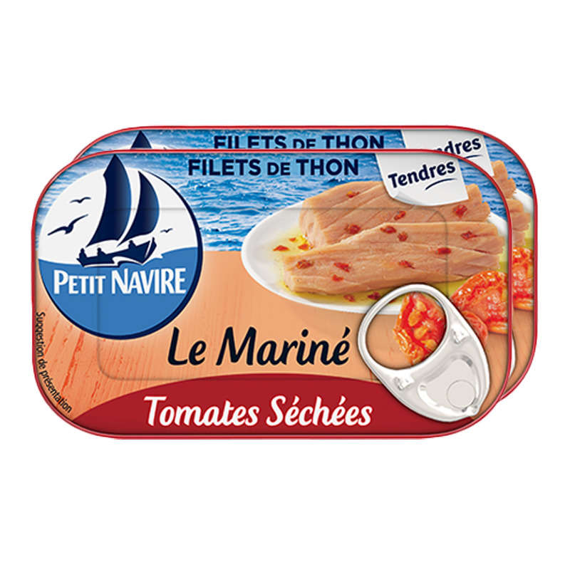 Le Mariné - Filets de thon - Tomates sechées