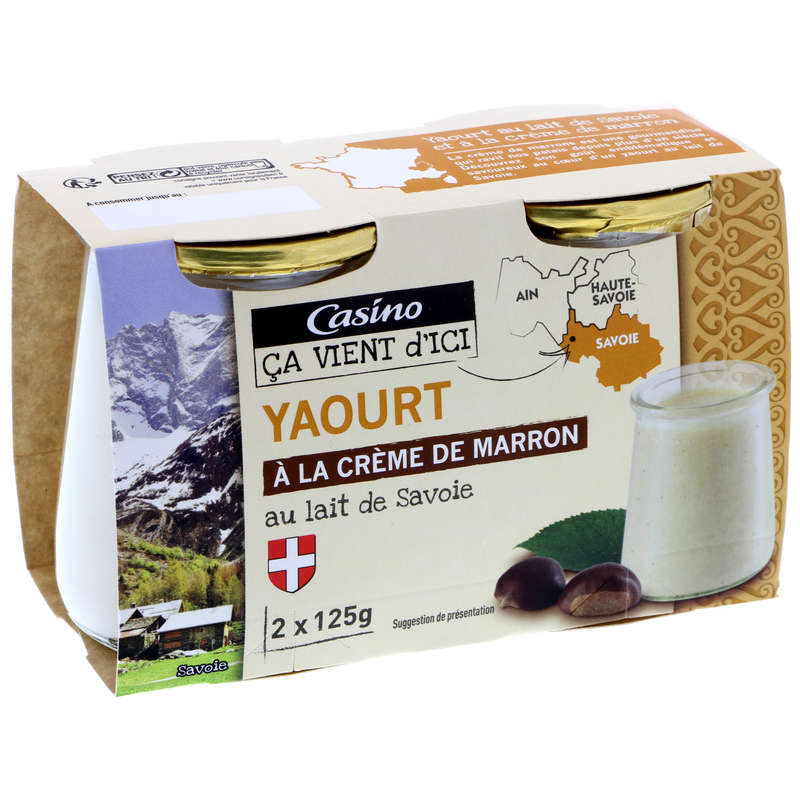 Yaourt au lait de Savoie - A la crème ...