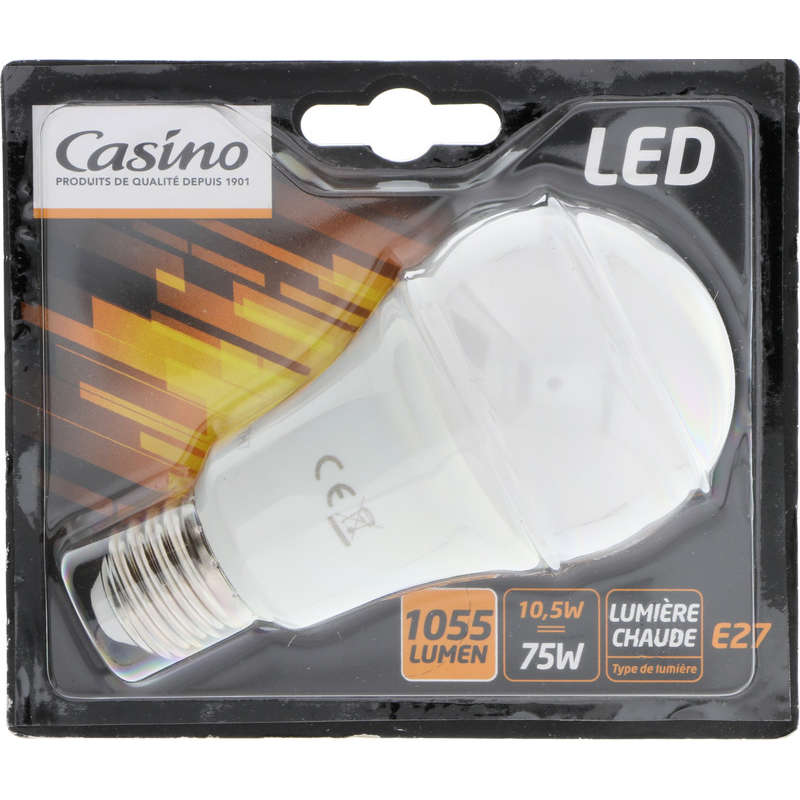 Ampoule LED - 75w - 1055 Lumen - A vis E27 - Lumière ...