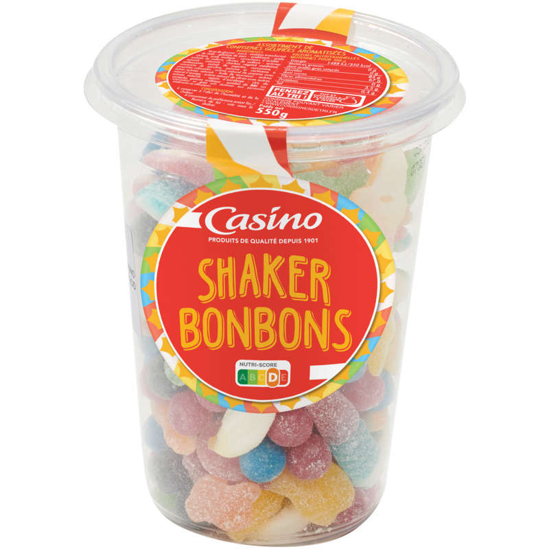 CASINO Bonbons - Shaker - Mélange