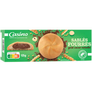  CASINO Biscuits fourrés...